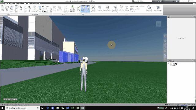如何在Navisworks中移動漫游人物 - BIM,Reivt中文網