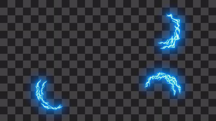 3D閃電旋轉動畫 - BIM,Reivt中文網