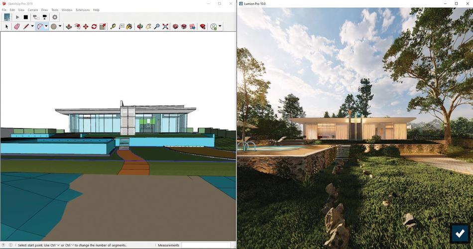 在Lumion中使用SU模型的導入問題 在Lumion中使用SU模型的導入問題 - BIM,Reivt中文網