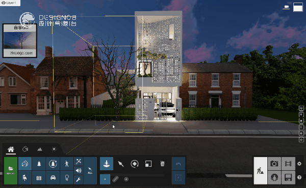 如何調整Lumion平面圖的角度？ - BIM,Reivt中文網