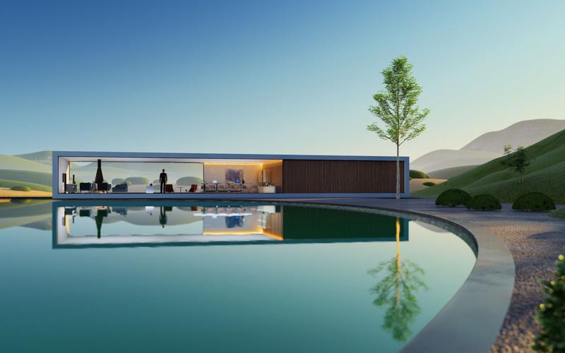 Lumion鏡面反射技術的應用 - BIM,Reivt中文網