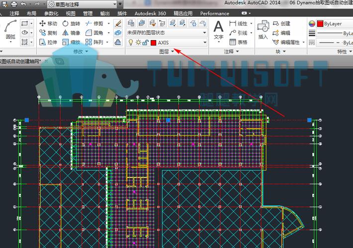 創建軸網的dynamo技術 - BIM,Reivt中文網
