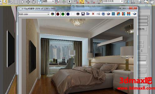 3Dmax軟件渲染的圖片質量較差 - BIM,Reivt中文網