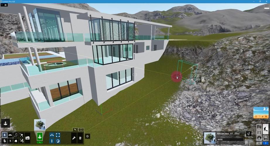 lumion中為什么我安裝的樹木無法顯示出來 - BIM,Reivt中文網