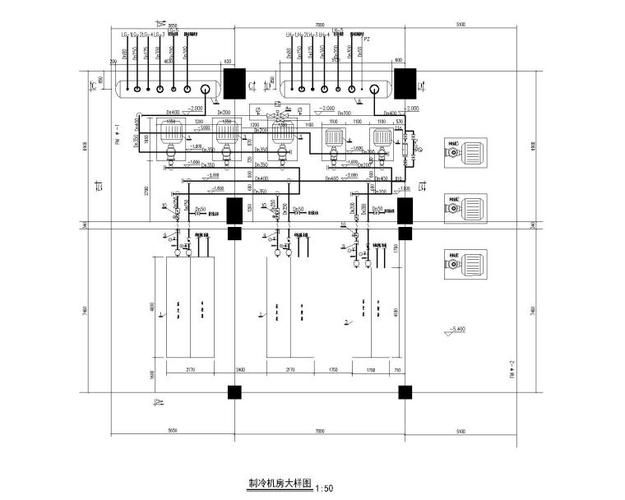 CAD繪制機房框架圖的方法與步驟 - BIM,Reivt中文網