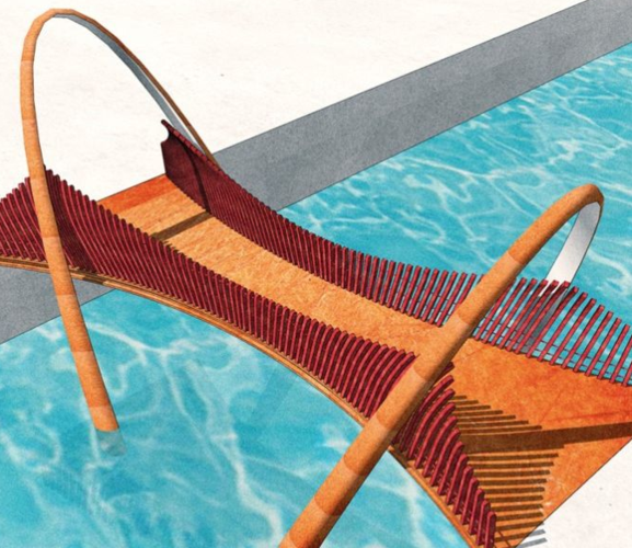 SketchUp制作雙曲弧形景觀橋教程(尋找雙曲弧形鋁單板廠家) SketchUp制作雙曲弧形景觀橋教程(尋找雙曲弧形鋁單板廠家) - BIM,Reivt中文網(wǎng)