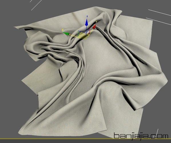 「3DMAX中如何制作逼真的布料褶皺效果？」 - BIM,Reivt中文網