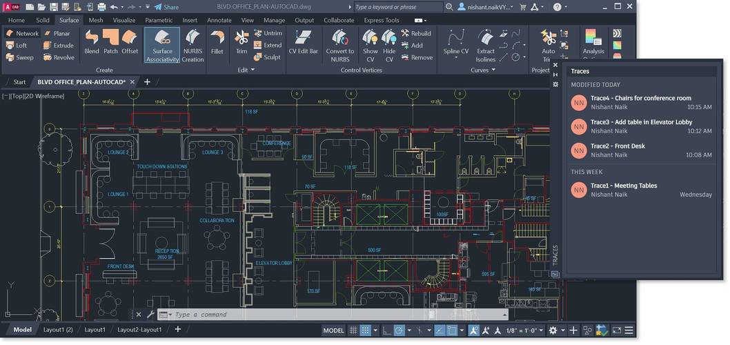 壓印工具在CAD2023中的應用技巧 - BIM,Reivt中文網