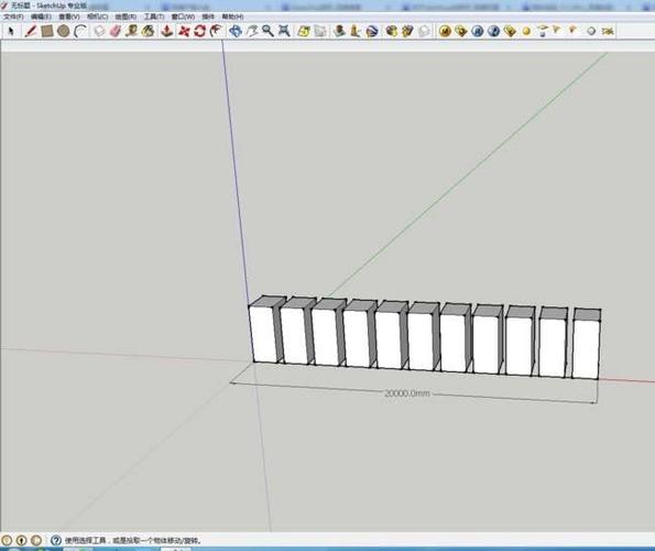 SketchUp如何精確等分物體之間的距離？(SketchUp) - BIM,Reivt中文網