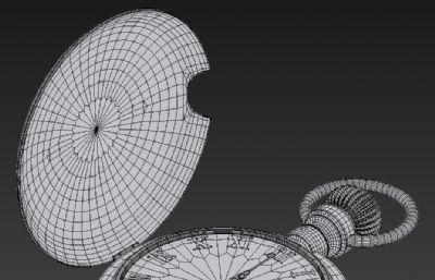 打造惟妙惟肖的質感懷表：3dsMax教程 - BIM,Reivt中文網