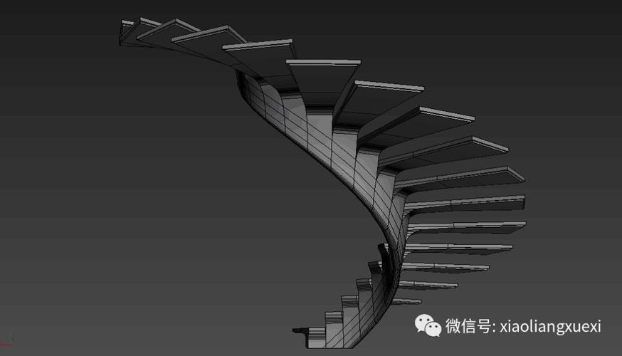 如何使用3dsMax設(shè)計(jì)旋轉(zhuǎn)樓梯模型？3dsMax的樓梯設(shè)計(jì)技巧分享 - BIM,Reivt中文網(wǎng)
