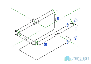 Revit軟件的鋼筋形狀繪制方法 - BIM,Reivt中文網(wǎng)