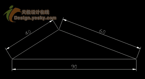 CAD2022繪制邊長為100的正三角形 CAD2022繪制邊長為100的正三角形 - BIM,Reivt中文網(wǎng)