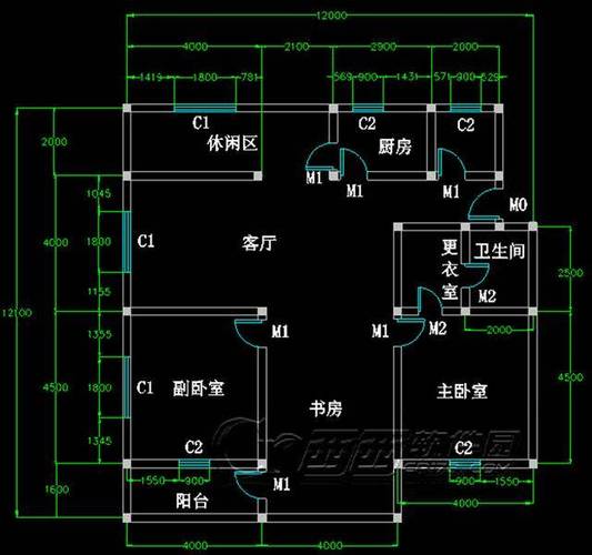 如何使用CAD繪制建筑平面圖？步驟詳解！ - BIM,Reivt中文網