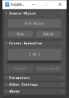 3dmax插件：FoldMeshFX V1.02 For 3Dmax 2010-2024官方正式版下載
