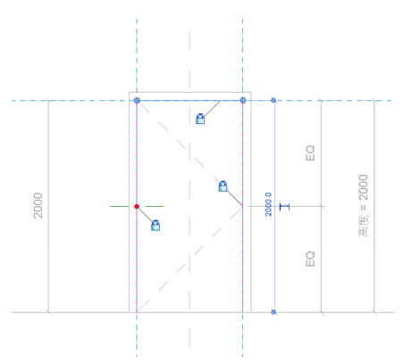image.png 腿腿教學網-BIM等級考試二級建筑教程 |2.9 普通門族實例