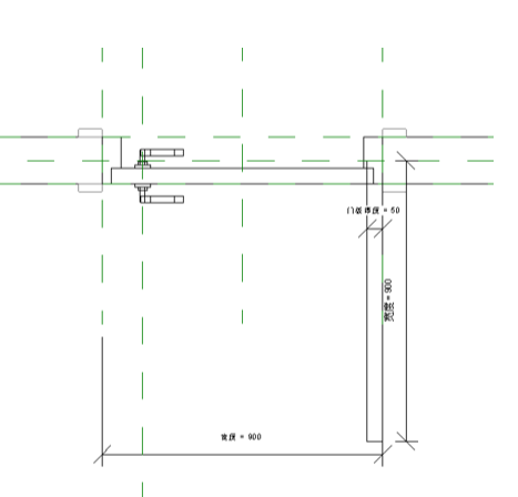 腿腿教學網-BIM等級考試二級建筑教程 |2.10 普通門族實例——平面表達